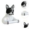 Toilet Paper Holder Stand Organizer Decor Accessories Easy Installation Vinyl Ornament Sturdy for