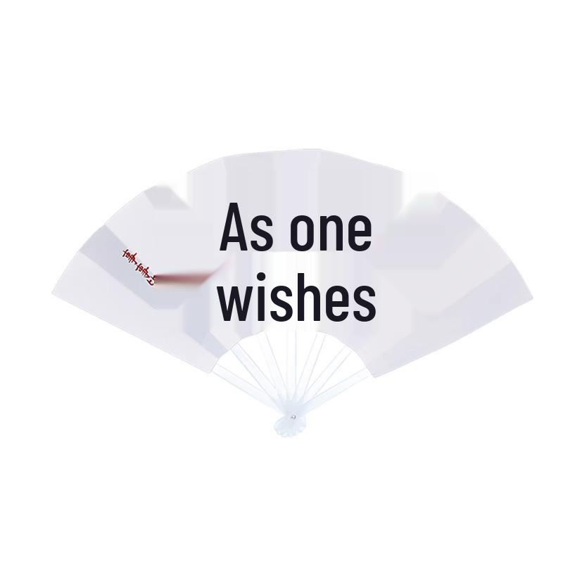 Chinese Calligraphy Folding Fan – Creative Graffiti Painting, Perfect June 1st Gift