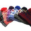NORTHWOOD Winter Knitted Jacquard Santa Woolen Beanies Hat Ear Protection Warm Fur Ball Christmas Beanie Hat