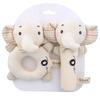 Plush Newborn Comfort Toy Cartoon Animals Infant Rattle Creative Baby Hand Shaker