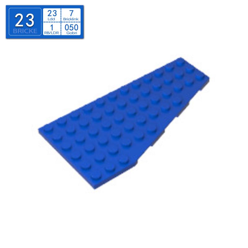 BRICKE 30356 6x12 Right Wedge Plate, LEGO-Compatible Building Block