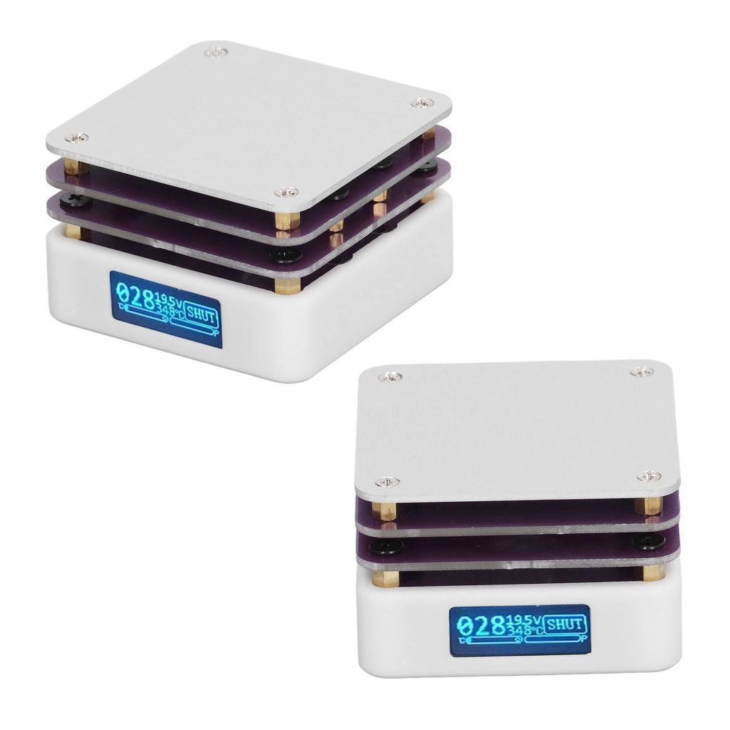 Heating Soldering Plate Welder Hot Preheating Chip Welding Station 20V Mini Smart Thermostat for Repair DIY Laboratory