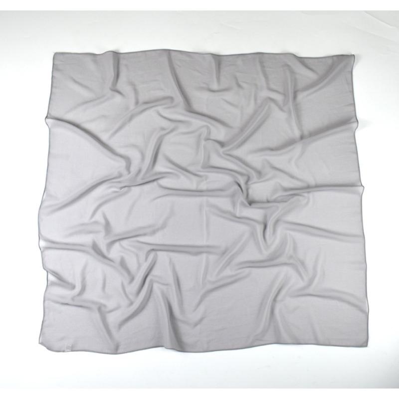 Versatile Solid Chiffon Scarf 90cm Square Headscarf For Women