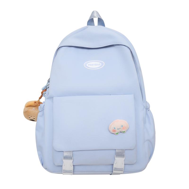 

Рюкзак большой емкости Schoolbag для школьных девочек, компьютерный рюкзак синий