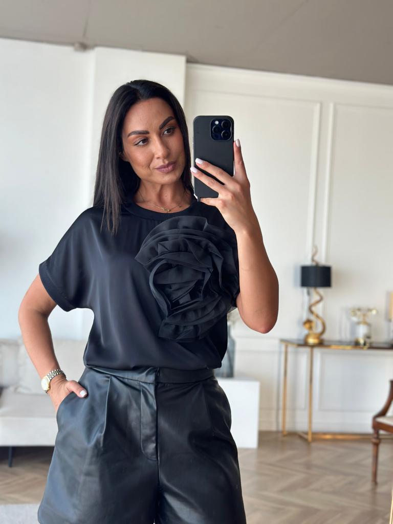 Blouse PEONY Top No.9 XXXL Black (2706241-52-54:16)