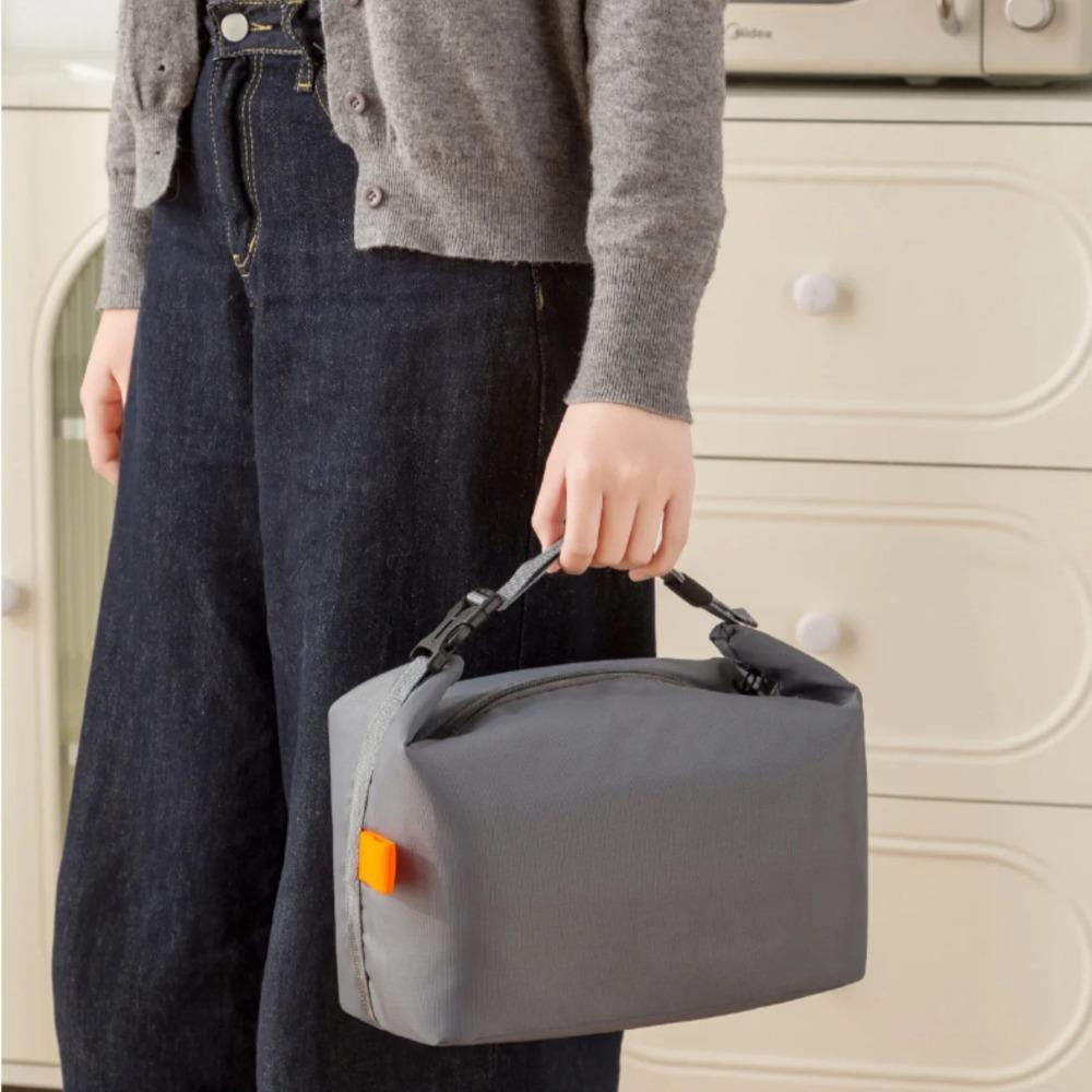 Lunch Bag Insulated Lunch Box, Small Leakproof Cooler Food Lunch Containers Reusable High Capacity Bags for Work, Travel