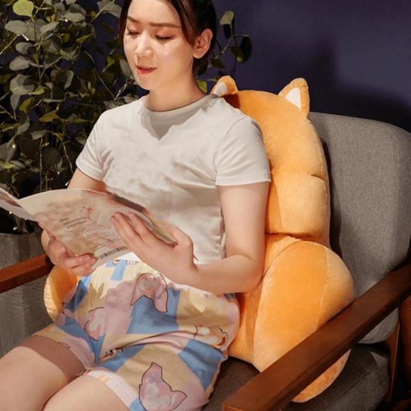 Backrest Bedside Pillow Adult Dormitory Chair Reading Waist Pillow Bed Waist Pillow