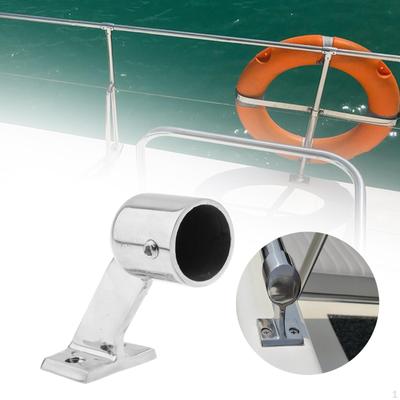 Accessoires de montage de main courante de bateau à 60 degrés pour matériel de tube de 22/25 mm Kayak facile à monter