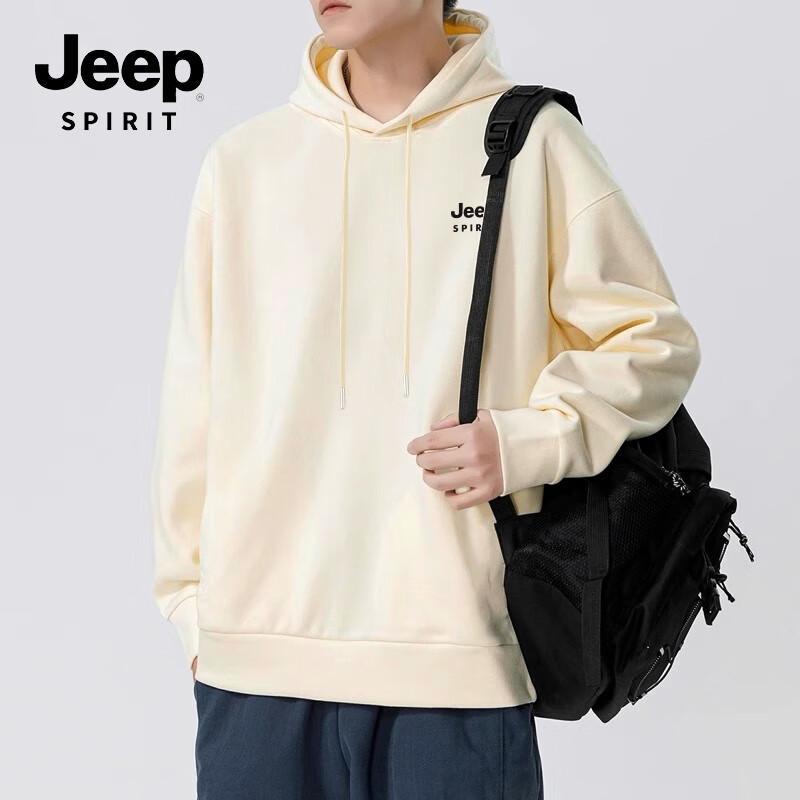 

JEEP SPIRIT Men s Heavyweight Hooded Sweatshirt 2XL
