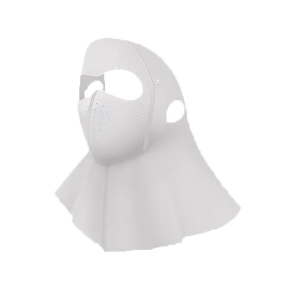 UPF 50+ Eis Seide Gesichtsbedeckung Sommer Nackenwickel Abdeckung Mode Vollgesichts Sonnenschutzschleier Klettern