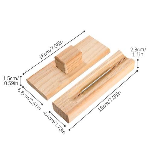 Chestnut Cutter, Wooden Nutcracker Clip, Practical and Beautiful Manual Chestnut Peeler, Nut Cracker, Multifunctional Chestnut Opener Clip for Kitchen