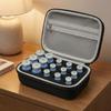 15 Slots Insulin Vial Storage Case Waterproof 1-10ML Insulin Bottle Protector Zippers Closure Wear-resistant Insulin Cooling Bag
