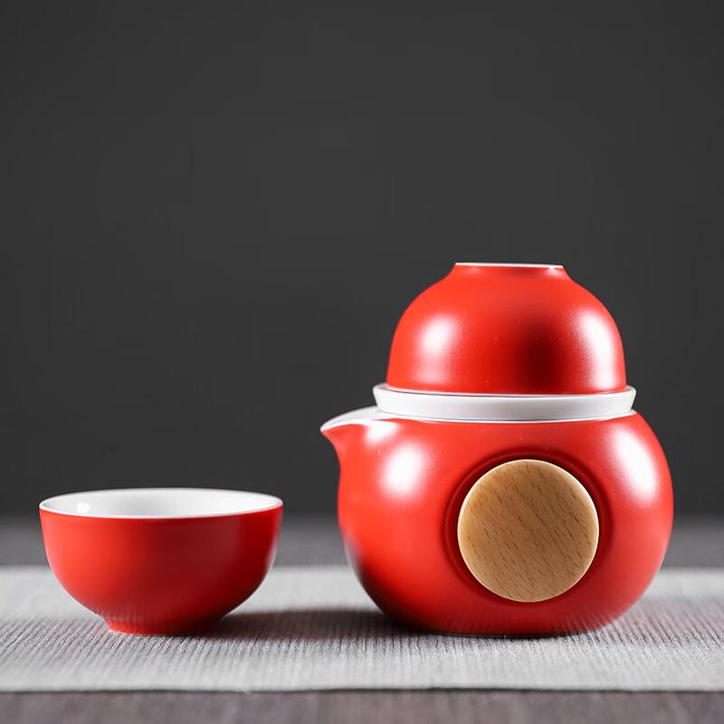 Wu Shi Yuan Auspicious Red Express Tea Set