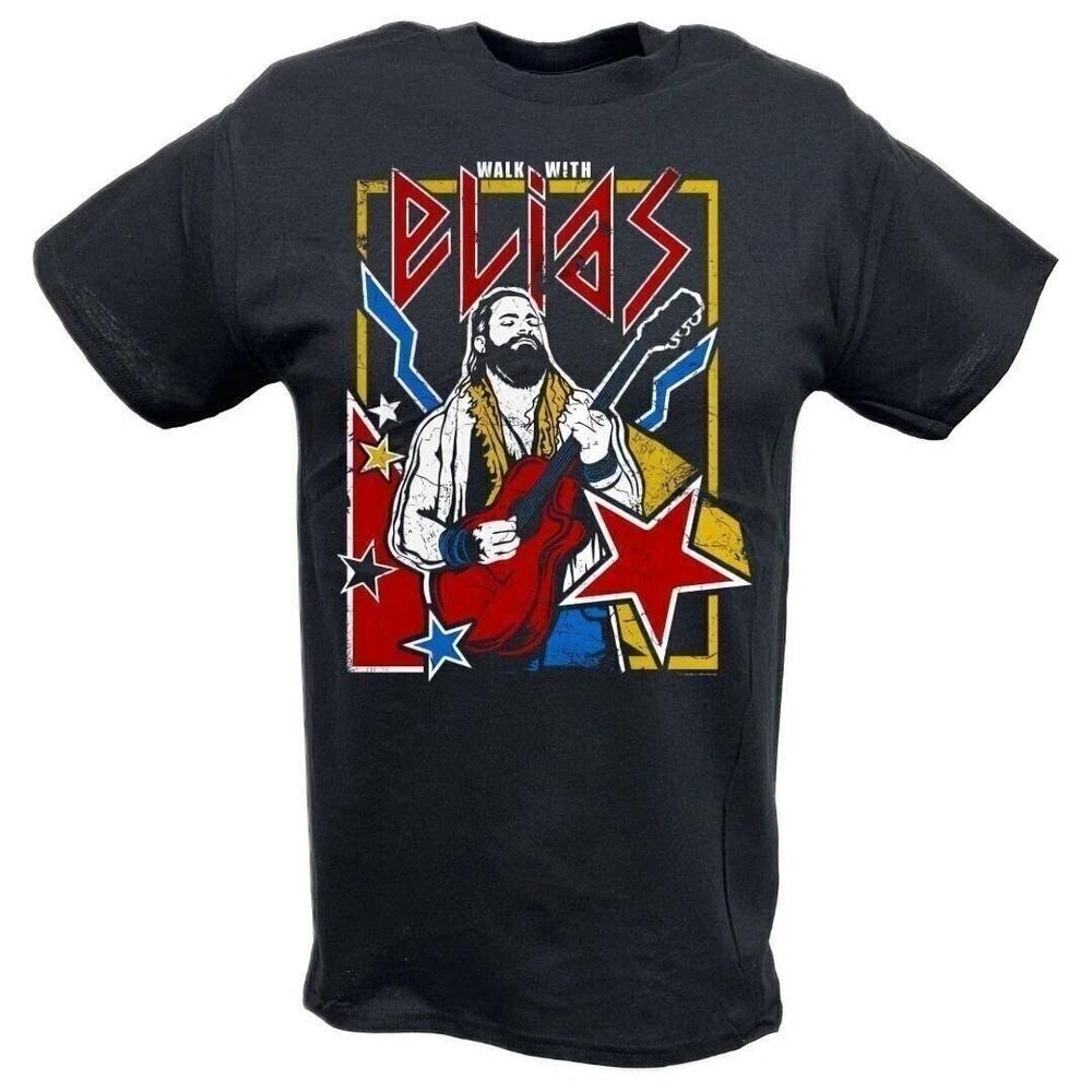 Elias Walk With Elias Black Tshirt S