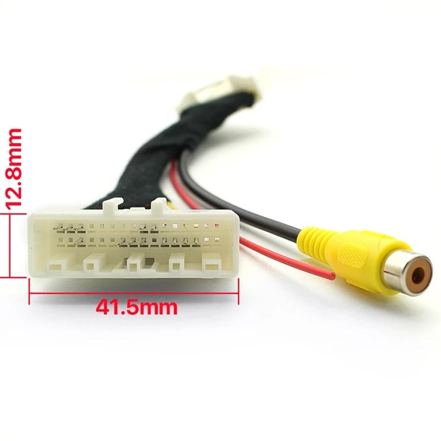 

New For Nissan Rear View Camera RCA Video Convert Cable Camera Connection Adapter 1x
