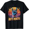 Vintage 80's Rock Bands Eighties 80s Party Retro Music Band Unisex T-Shirt