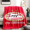 PSV Eindhoven Thema Personalisierte Outdoor Flanelldecken Weich Und Geeignet Für Alle Jahreszeiten Perfekt Für Sofas Betten Und Camping