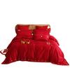 OEING Wedding Embroidered Bedding Set