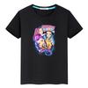 Kpop Demon Hunters Print 100%Cotton T Shirt for Kids Boy 10year Kawaii Tees Anime Tops Round Neck Short Sleeve Y2k Girls Clothes