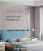 Nordic Style Elastic Bed Head Cover - Full, Removable, Washable, Solid Color, Soft, Dust-Proof Cover