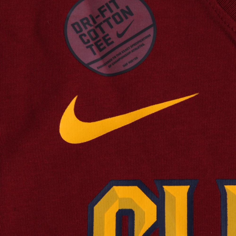 Nike Cleveland Cavaliers Limited Edition Swingman Fan Version Basketball T-Shirt Men Tops Red 870767-680