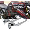 Set of 2 Brake Clutch Lever Fit for Harley-Davidson Electra Glide Ultra Classic FLHTCU 1996-2014 (Silver)
