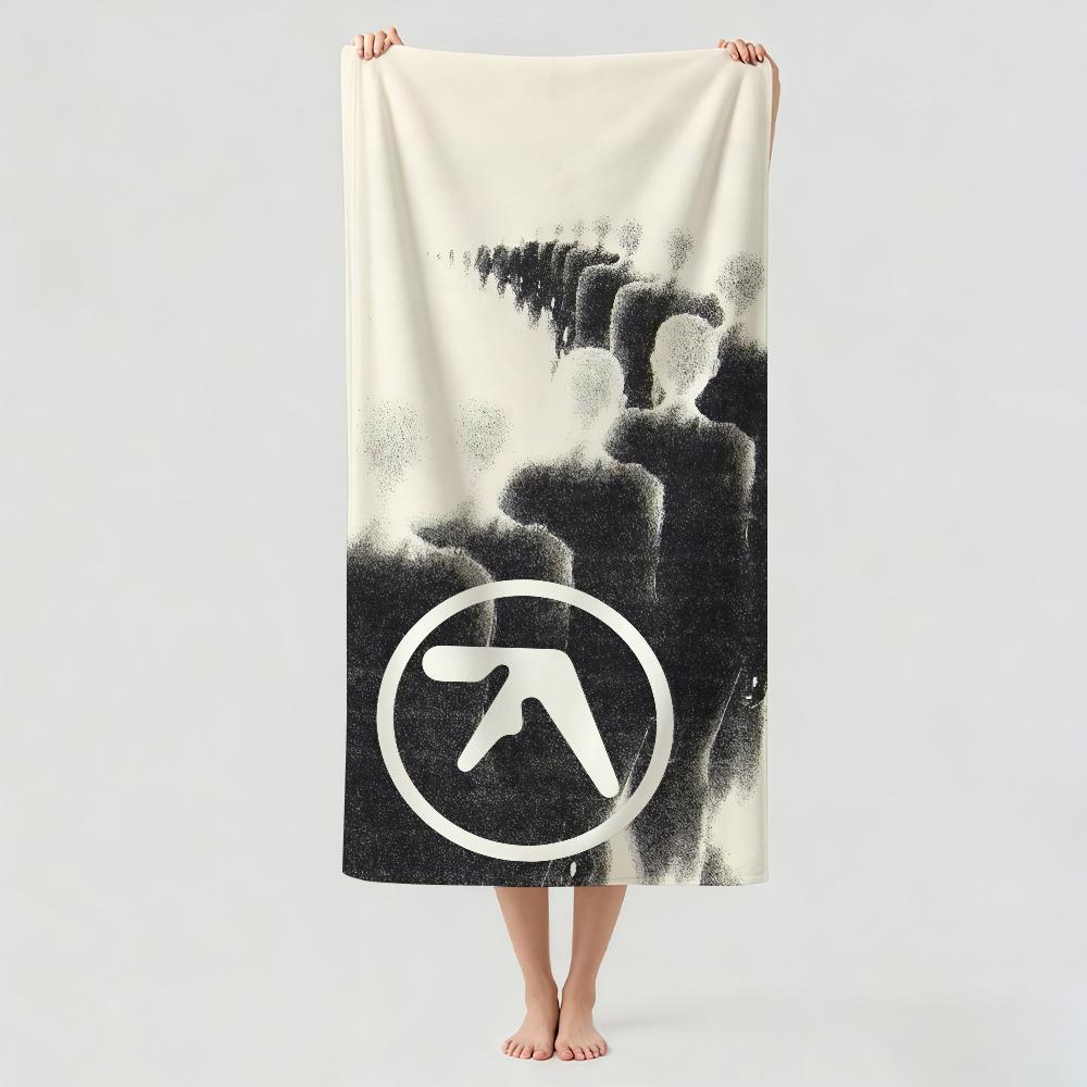 British musician A-Aphex Twine Towel Drying Bath Towel Applicable To Light Swimming Camping Yoga Beach Out