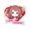 Gakuen Idolmaster 02 Saki Hanaumi Street Fashion Character Acrylic Plate Badge Ver. [Mini Illustration]
