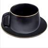 Creative Nordic Style Gold Ceramic Cup Water Cup Coffee Cup Flower Tea Cup Mug Milk Cup Afternoon Tea