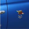 3D Abarth scorpion metal Car Fender side logo Rear Bumper tail door trunk car rear Emblem sticker styling Accessories