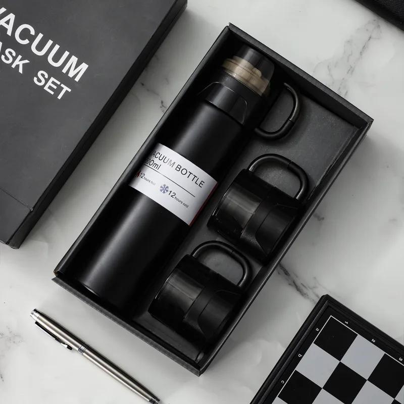 500ml High End Business Gift Set Insulated Bottle 304 Stainless Steel Thermos BottleTea Brewing Companion Hand Gift Water Cup