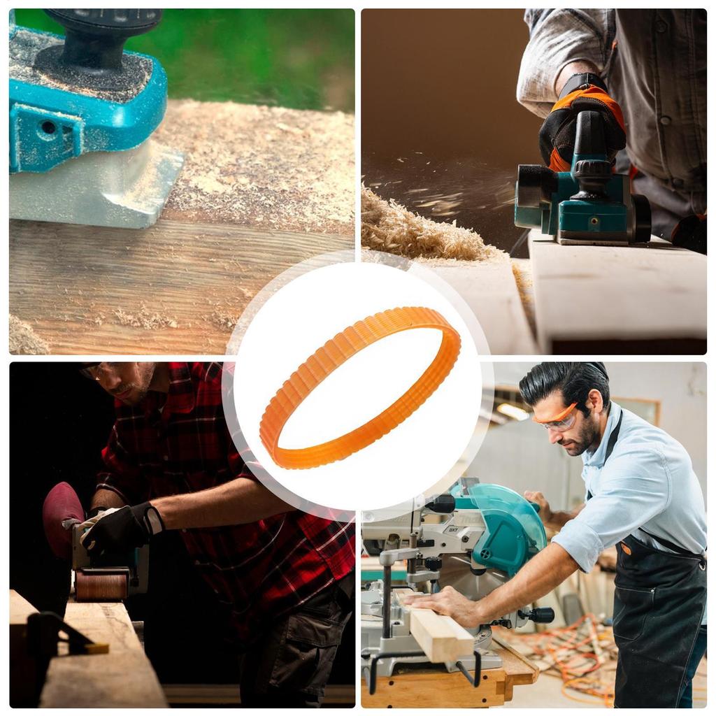 Woodworking Planer Belt Portable Carpenter Electric Stable Transmission Wood Working Low Noise Band Saw Transmission Belt Tools