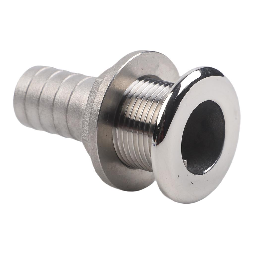 Stainless Steel 316 Marine Vent Yacht Fitting Semi-threaded Design