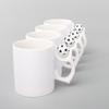 2Pcs Soccer Mugs Ceramic Coffee Cups White Milk Drink Containers Creative Multifunctional Beverage Storage Cup Gifts for Couples