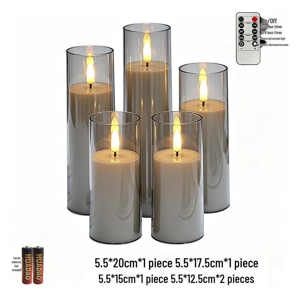 LED Candle Lamp String Lights for Christmas and Halloween - Decorative Luxury Lamp for Dining Table Atmosphere