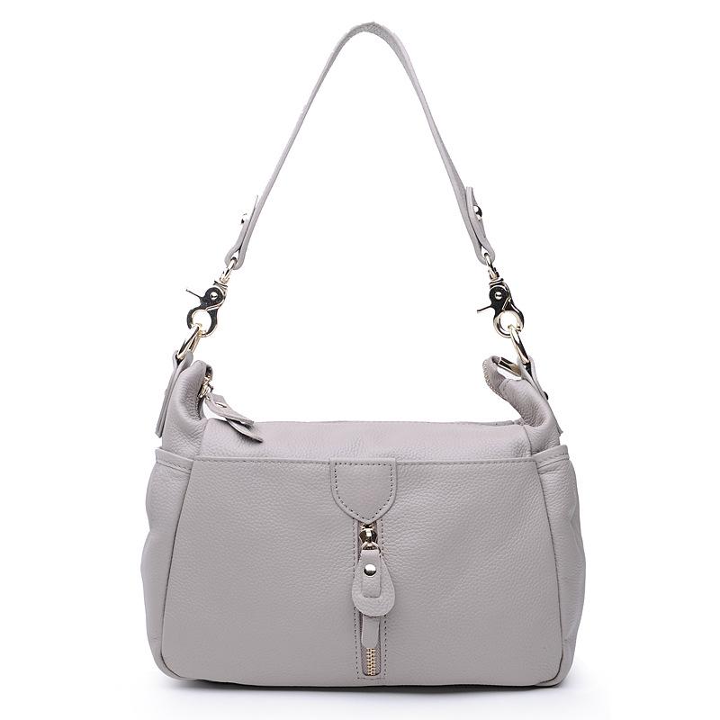 2025 New European & American Style Genuine Leather Dumpling Shoulder & Crossbody Bag