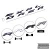 Ford Explorer Hood Emblem English Letter Decorative Car Sticker