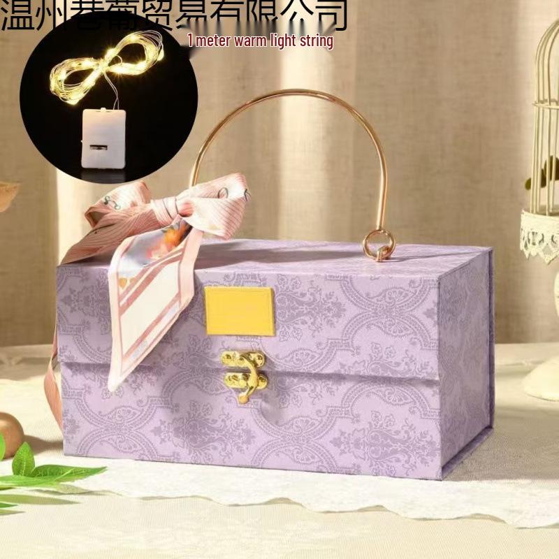 Purple Tassel Mosaic Butterfly Champagne Toasting Glass DIY Kit for Weddings