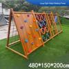Zhongaoda Eight-Sided Outdoor Wooden Climbing Frame
