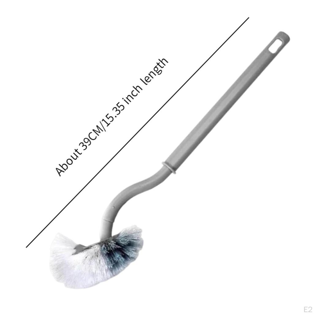 Toilettenbürste Schrubber Robust Effektiv Gebogene Schüssel für