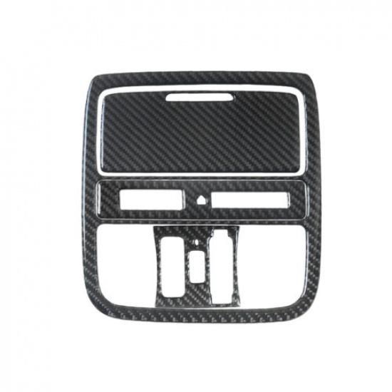 4Pcs For Honda Accord 2008-12 Carbon Fiber Interior Overhead Console Cover Trim