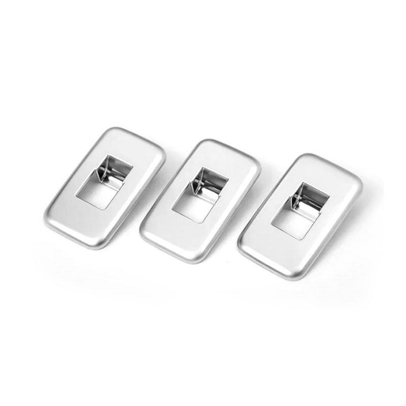 For Land Rover Range Rover Sport RR Sport  2014 2015 2016 2017 ABS Car Interior Door Window Lift Switch Button Frame Cover Trim