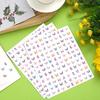Geyee 3000 Pcs Small Butterfly Stickers for Kids Pink and Purple Mini Tiny Watercolor Incentive Chart Butterflies Stickers for Classroom Teacher