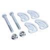 2 STÜCK Oberer Querlenker Sturz-Kit Eisen + 1,5 Grad Sturzschrauben Einstell-Kit Ersatz für XL 1500 2500 Silber