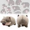 Moo Deng Hippo Plush Toys Cute Cartoon Girl Holiday Gifts Throw Dolls Pillow