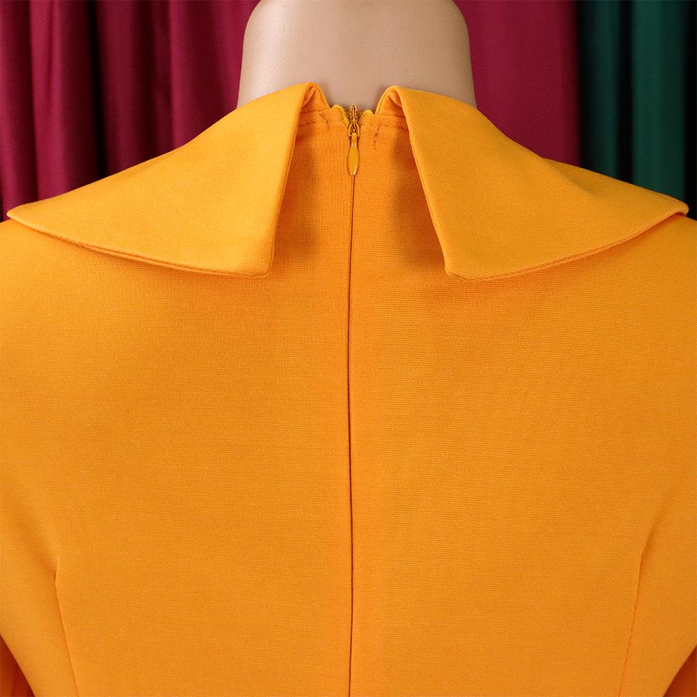 Plus Size Women's Bodycon Pencil Skirt Dress - African Fashion Temperament