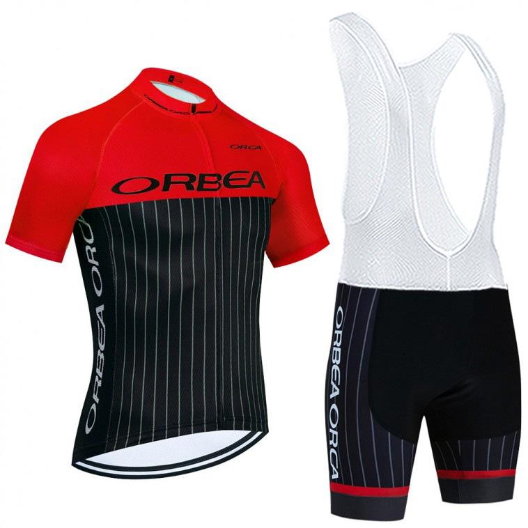 Cycling Short-sleeved Suit Men's Summer Road Cycling Suit Breathable and Quick-drying Mountain Overalls Cycling Pants Top
