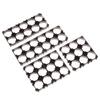 10Pcs 18650 Battery Holder Safety Anti Vibration Holder Bracket Li-ion Cell Holder Cylindrical Plastic Case