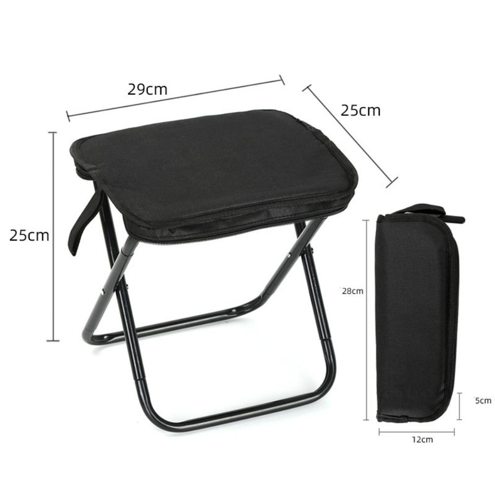 Multifunctional Outdoor Folding Stool Ultra Light Sponge Hiking Stool Seat  For Fishing and Camping