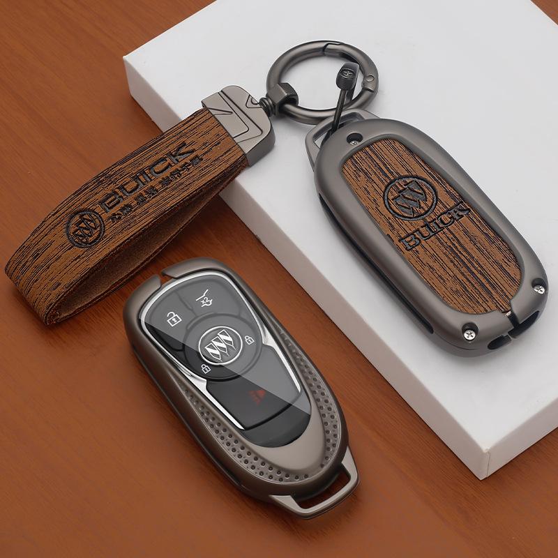 Buick Regal Key Case for Verano, LaCrosse, GL8, Envision, Enclave, GL6 - Men's Car Key Shell